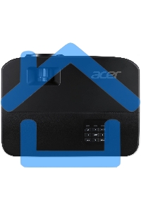 Проектор Acer X1123HP черный (DLP, 800x600, 4000Lm, 1.96-2.15:1, 20000:1, VGA, HDMI, Composite, USB-B) (MR.JSA11.001)