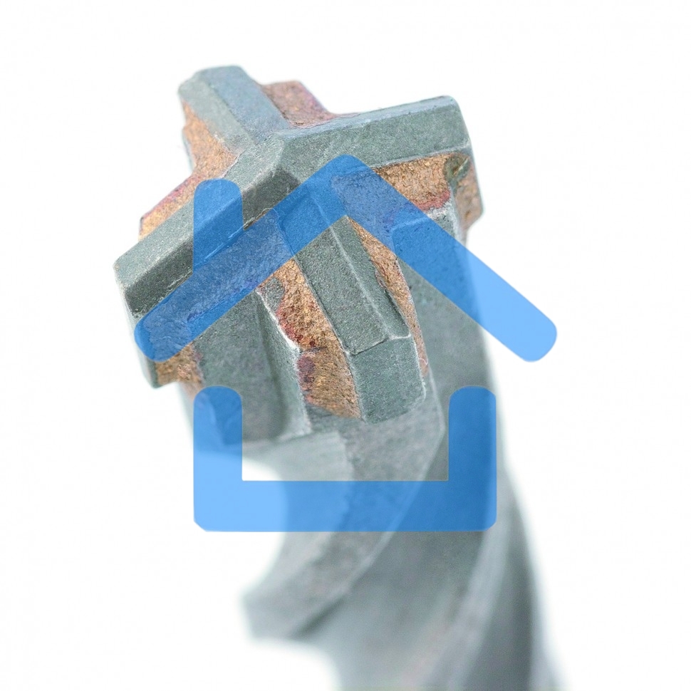 Бур по бетону Matrix, 10 x 160 мм, SDS PLUS c крестовой пластиной