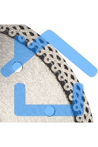 Диск алмазный ф180х22,2мм, тонкий, сплошной (Jaguar), мокрое резание Gross