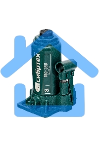 Домкрат гидравлический Сибртех бутылочный, 8т, 180-350мм