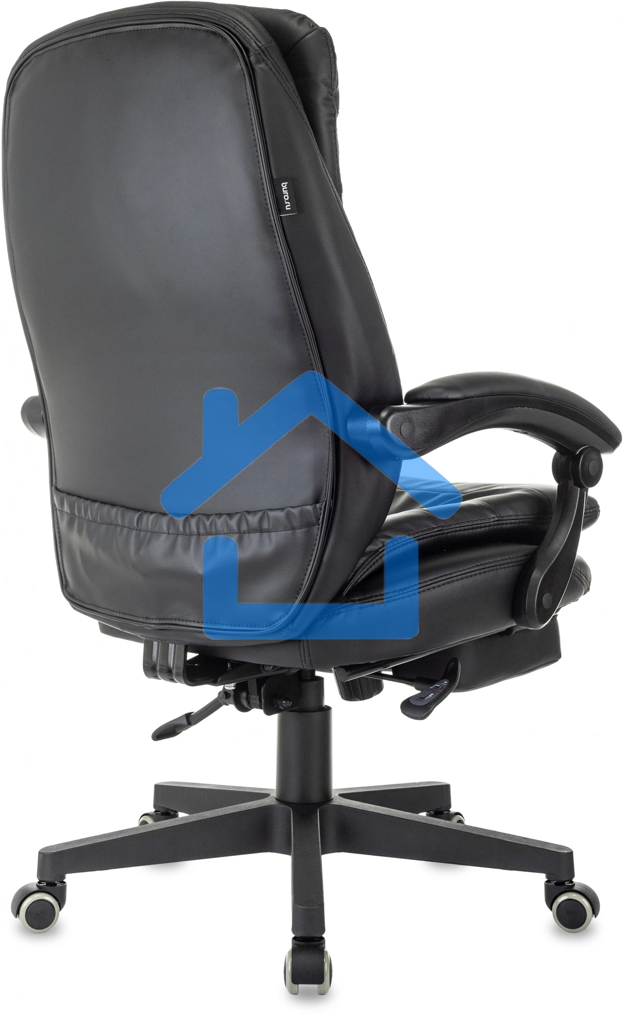 Кресло руководителя Бюрократ T-9950MSG-F/BLACK-PU черный