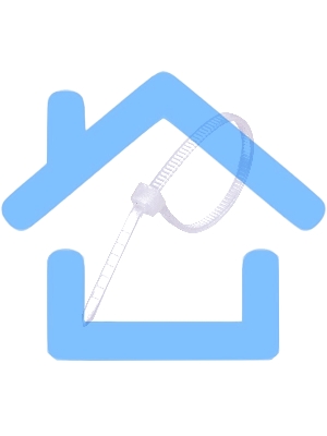 Стяжка нейлоновая Exegate EX253850RUS неоткрывающаяся CV-200W, 200мм, упак. 100шт белая