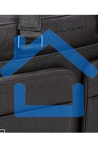 Сумка Piquadro черный Square CA2849B3/TM темно-коричневый