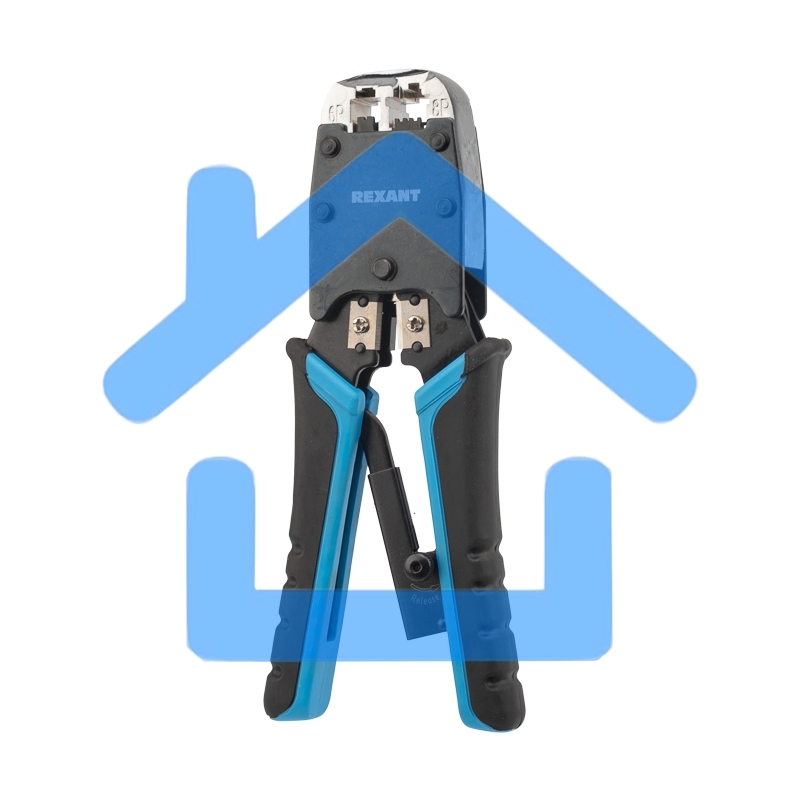 Кримпер для обжима Rexant HT-500R ТАЙВАНЬ 8P8C, 6P4C