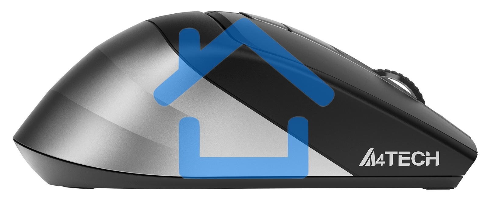 Мышь беспроводная A4Tech Fstyler FB35C серый/черный, 2000 dpi, радиоканал, Bluetooth, USB, кнопки - 6