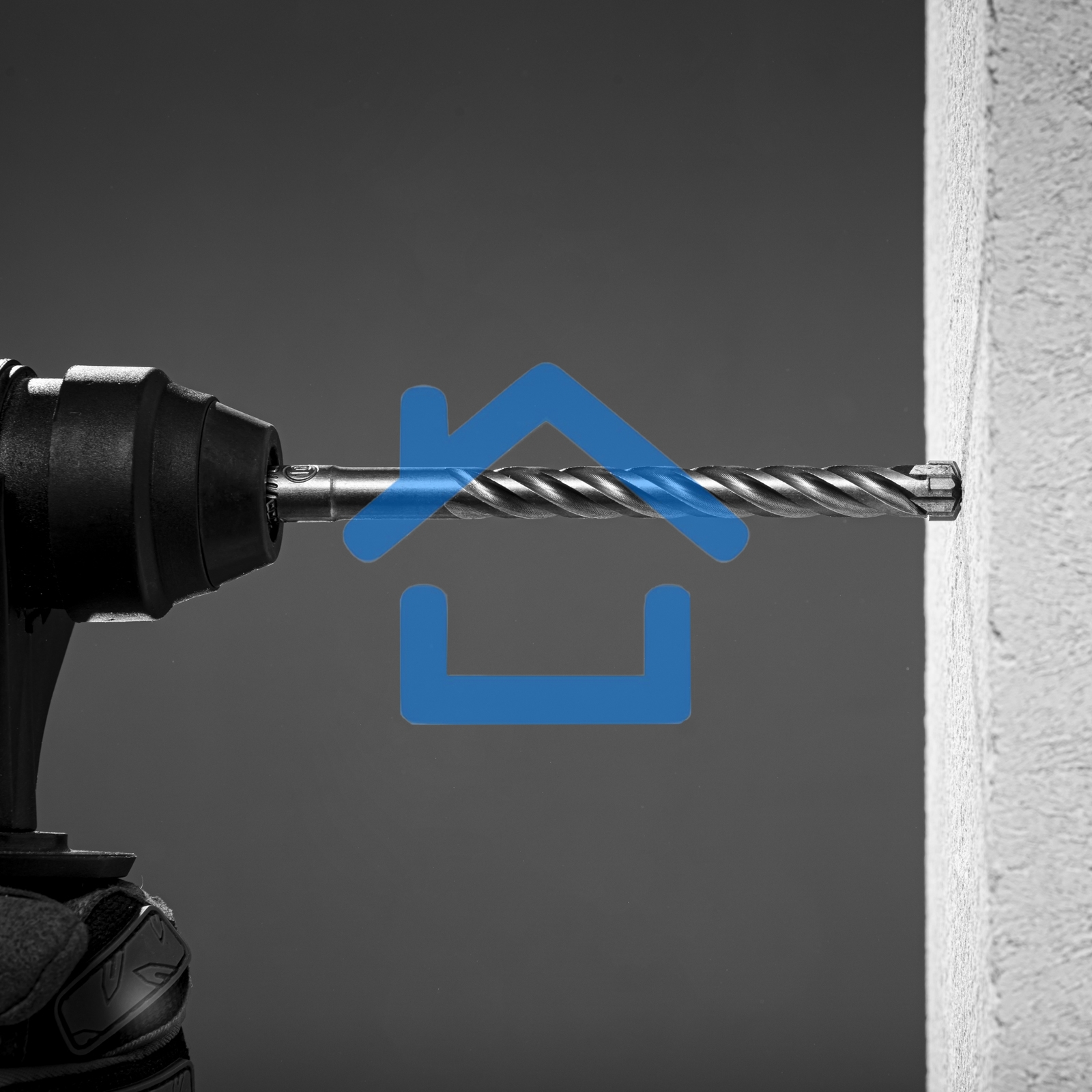 Бур по бетону Matrix, 10 x 160 мм, SDS PLUS c крестовой пластиной