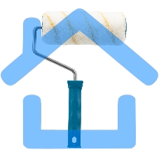 Валик в сборе Matrix ПОЛИАКРИЛ желтая полоса, 180 мм, ворс 12 мм, D 48 мм, D ручки 8 мм