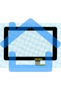 Сенсорное стекло (тачскрин) FPC-TP20911A-V2, черное