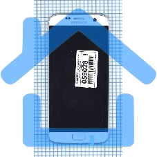 Дисплей для Samsung Galaxy S7 Edge SM-G935FD белый с рамкой и аккумулятором