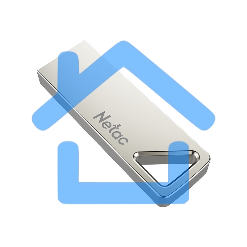 Флешка USB R/W R/W Netac 4Gb U326 NT03U326N-004G-20PN USB2.0 серебристый