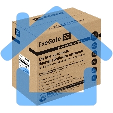 Источник бесперебойного питания On-line ExeGate PowerExpert TL-2000.LCD.AVR.3SH.USB.RS232.SNMP 2000VA/2000W, On-Line, PF=1, LCD, 3*Schuko, RS232, USB, SNMP-slot, встроенные батареи 12V 7.2Ah - 4шт, Tower, металлический корпус, черный