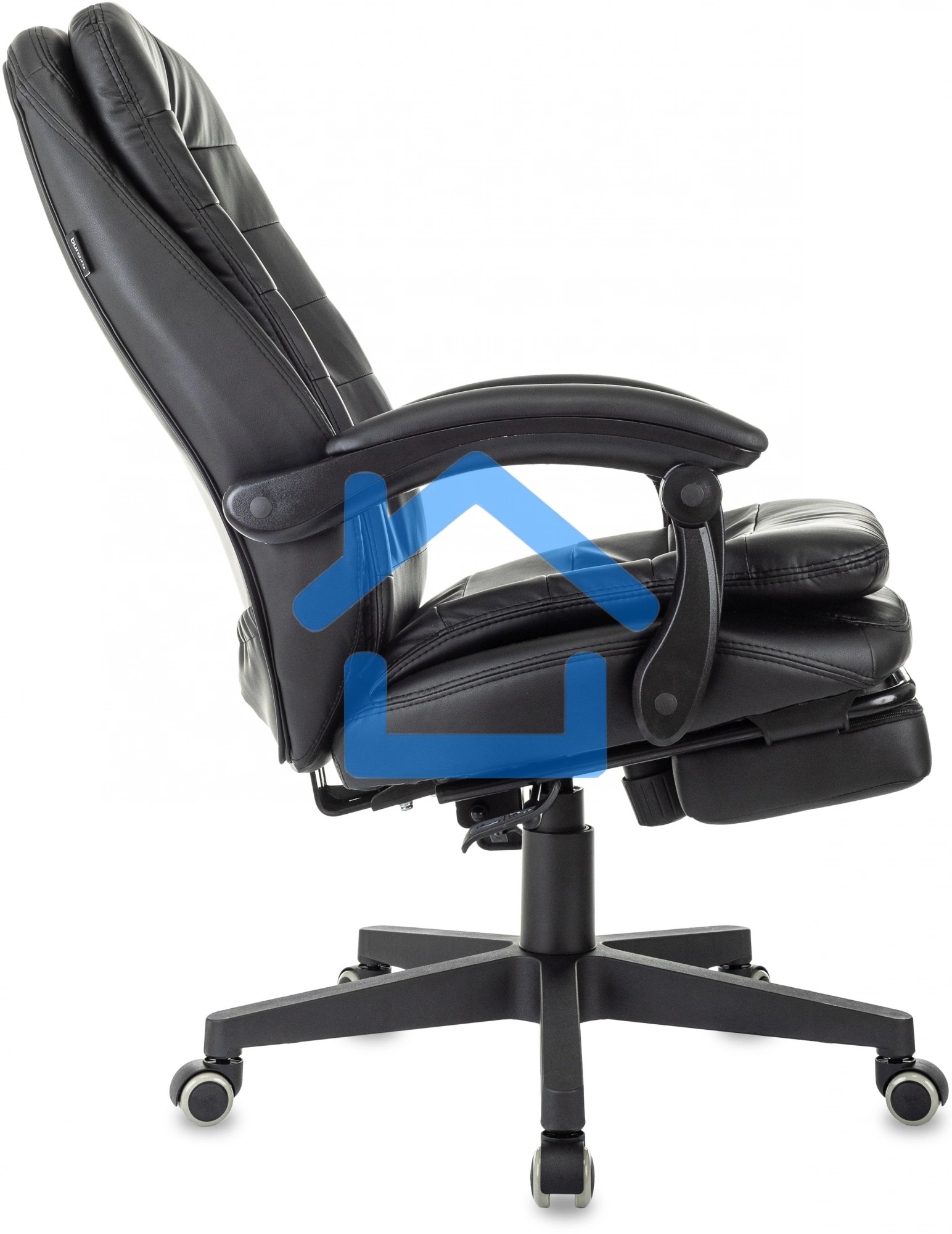 Кресло руководителя Бюрократ T-9950MSG-F/BLACK-PU черный