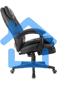 Кресло руководителя Бюрократ T-9950MSG-F/BLACK-PU черный