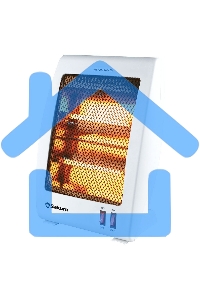 Инфракрасный обогреватель Sakura SA-0670W, белый, кварцевый, 900 Вт, 20 м2