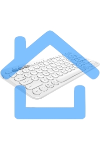 Клавиатура Logitech K380 беспроводная, Bluetooth, белый