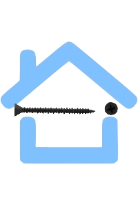 Саморез для гипсоволокнистых плит KRANZ 3.9х45, короб (200 шт./уп.)