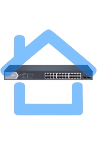 Коммутатор управляемый Hikvision DS-3E1526P-SI