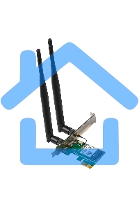 Сетевой адаптер Tenda E30 беспроводной двухдиапазонный PCI-e адаптер Wi-Fi 6 AX3000 c Bluetooth 5.0