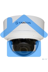 Уличная 2 мегапиксельная купольная антивандальная IP-камера Tantos TSi-Ve25VPA 2.8-12 мм