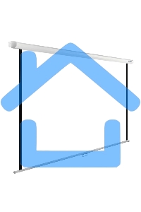 Экран Cactus 150x240см WallExpert CS-PSWE-240x150-WT 16:10 настенно-потолочный рулонный белый