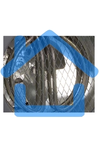 Тепловая пушка Ballu BHP-P-9 9/6/0кВт 850м3/час 13.7А 290x430x320мм