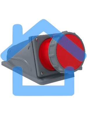 Розетка ОП Magnum 63А 380-415В 3P+PE 6ч ССИ-134 IP67 ИЭК PSN12-063-4