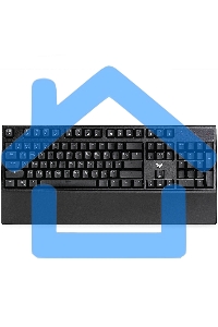 Клавиатура CROWN CMGK-902 проводная, USB, черный