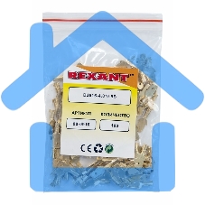 Клемма плоская штекер 4.8 мм 0,5-1.5 мм² (РП-п 1.5-(4.8)) Rexant