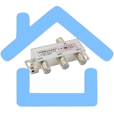 Делитель ТВ х 3 под F разъем 5-2500 МГц 