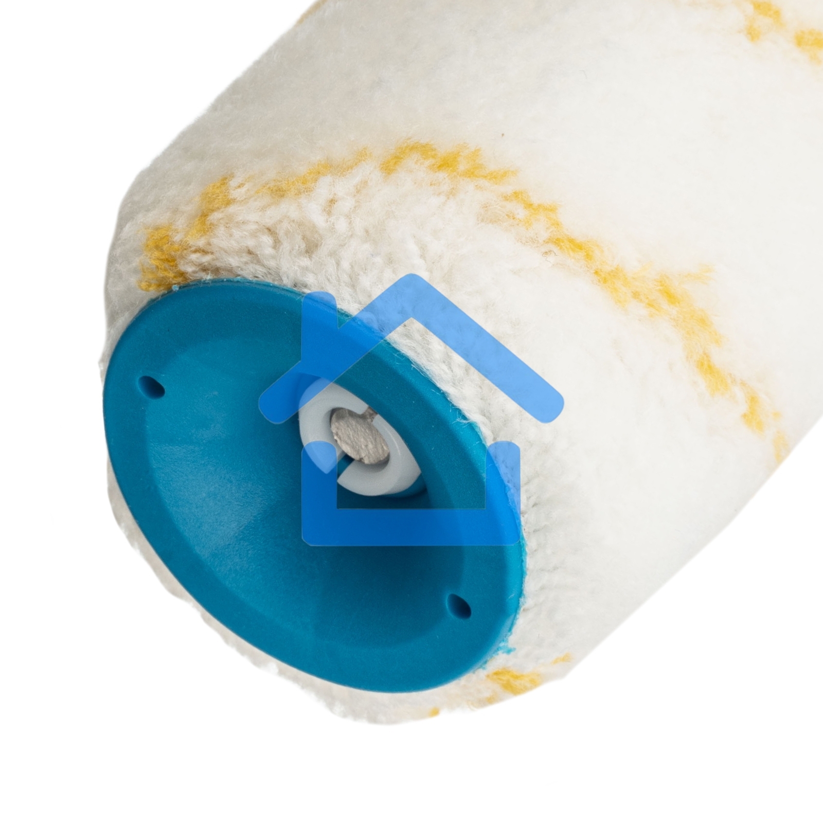 Валик в сборе Matrix ПОЛИАКРИЛ желтая полоса, 180 мм, ворс 12 мм, D 48 мм, D ручки 8 мм