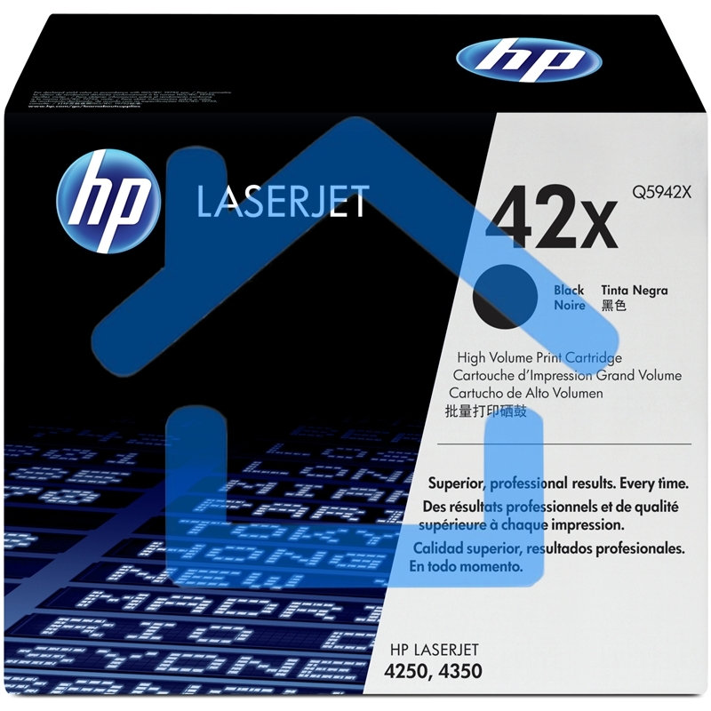 Картридж лазерный HP LaserJet Q5942X черный для LJ 4250/4350 (20000стр.)