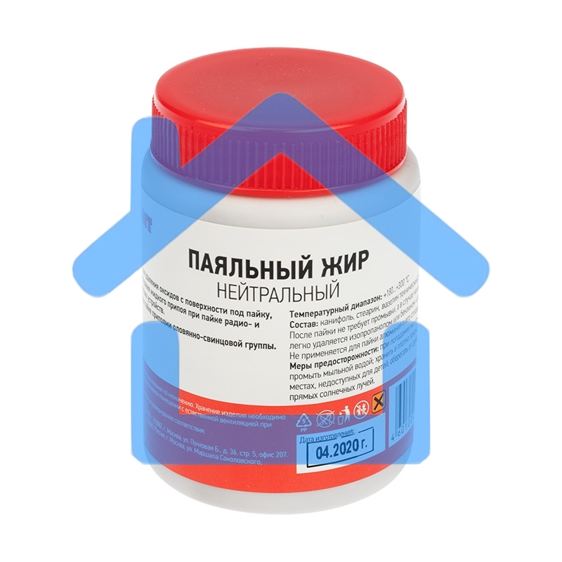 Флюс для пайки Rexant, паяльный жир НЕЙТРАЛЬНЫЙ, 100 мл, банка