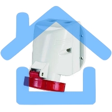 Розетка наруж. уст. 16А 400В 3P+E+N IP67 ДКС DIS5181657T