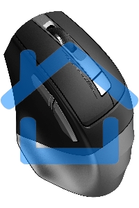 Мышь беспроводная A4Tech Fstyler FB35C серый/черный, 2000 dpi, радиоканал, Bluetooth, USB, кнопки - 6