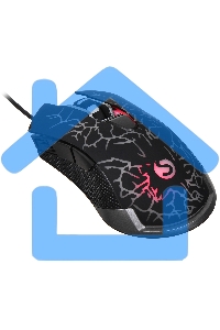 Мышь проводная SunWind SW-M705G черный, 3600 dpi, USB, кнопки - 6