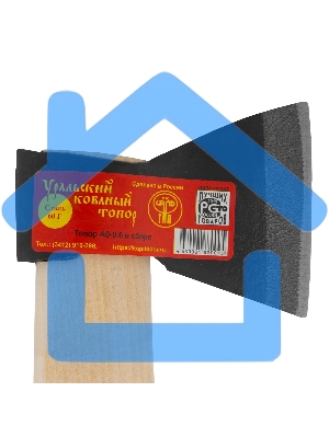 Топор Россия кованый в сборе, тип А, 680/980 гр, 400 мм 21689