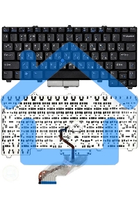 Клавиатура для ноутбука Dell Latitude D410 J5818 черная