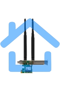 Сетевой адаптер Tenda E30 беспроводной двухдиапазонный PCI-e адаптер Wi-Fi 6 AX3000 c Bluetooth 5.0