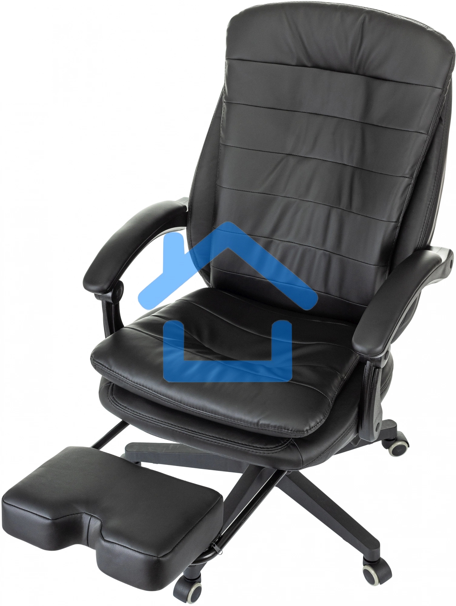 Кресло руководителя Бюрократ T-9950MSG-F/BLACK-PU черный