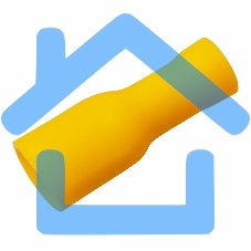 Клемма плоская полностью изолированная гнездо 6.6 мм 4-6 мм² (РППи-м 6.0-(6.3)) Rexant