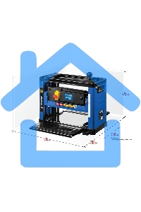 Станок рейсмусовый Зубр РС-305 2000W
