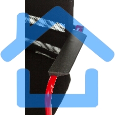 Кресло игровое Zombie ONE черный TW-01 3C11 сетка/ткань с подголов. крестовина металл