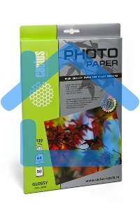 Фотобумага Cactus CS-GA413050 A4/130г/м2/50л. глянцевая для струйной печати