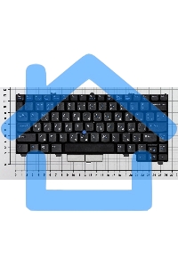 Клавиатура для ноутбука Dell Latitude D410 J5818 черная