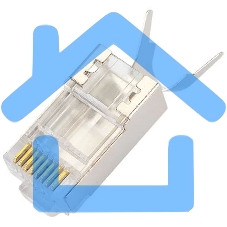 Коннектор Vention RJ45 (8p8c), FTP cat. 7, под витую пару (10шт.)