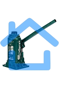 Домкрат гидравлический Сибртех бутылочный, 8т, 180-350мм