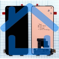 Дисплей для OnePlus 8T/9R/Realme X7 Pro (RMX2121) черный