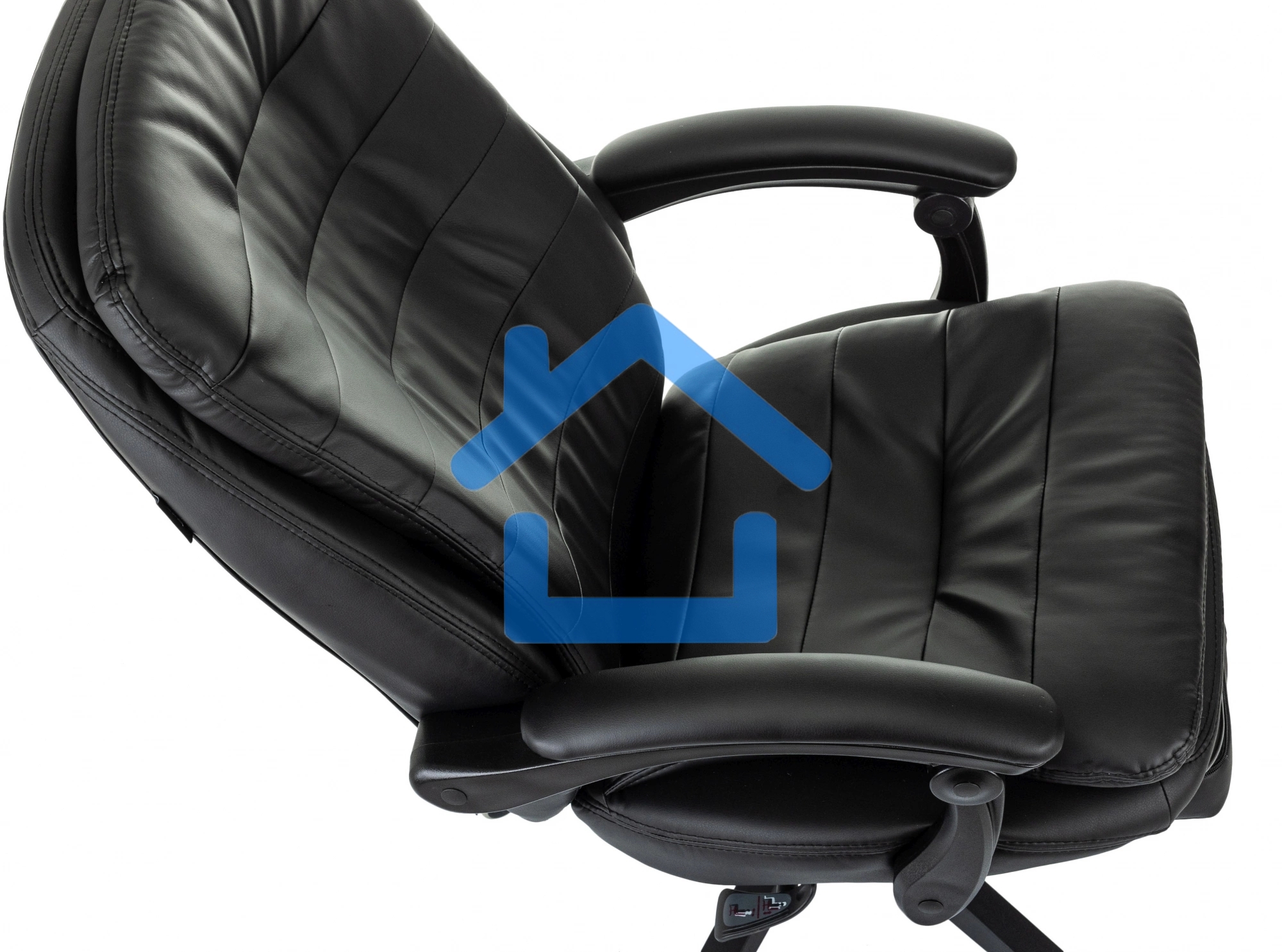 Кресло руководителя Бюрократ T-9950MSG-F/BLACK-PU черный