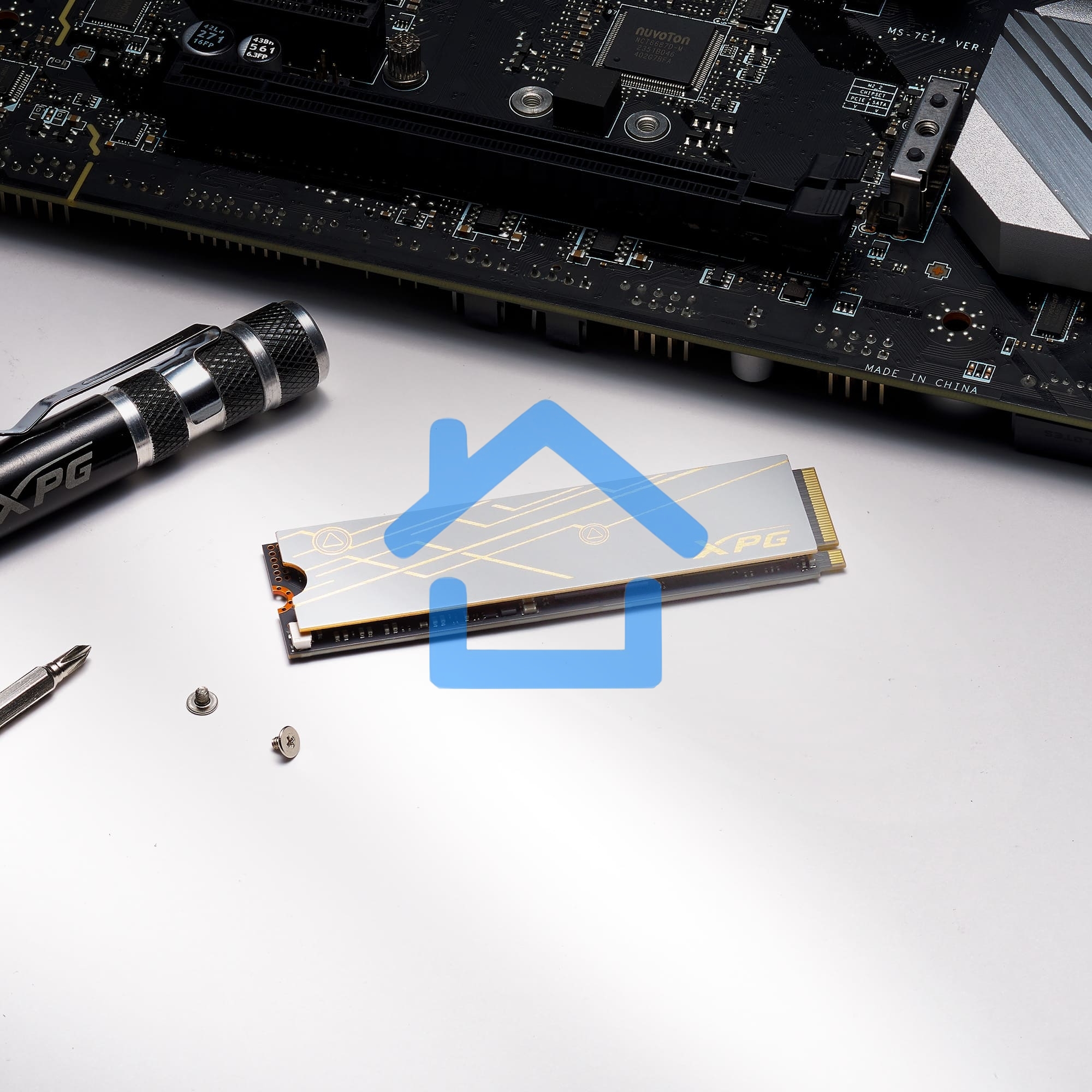 Накопитель SSD ADATA 2Tb M.2  XPG MARS 980 BLADE, 2280, PCI-E 5x4, R/W -14000/13000 MB/s 3D-NAND