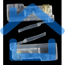 Адаптер Ningbo Вилка RJ-45 5cat Экранированная(100шт) (RJ-45)